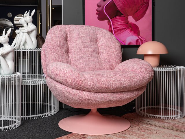 Kare Drehsessel COSY pink 94781 3