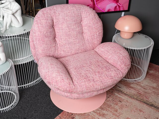 Kare Drehsessel COSY pink 94781 4