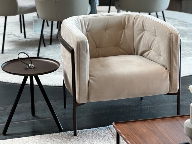 Rolf Benz Sessel Phil 585 hellelfenbein 70132 2