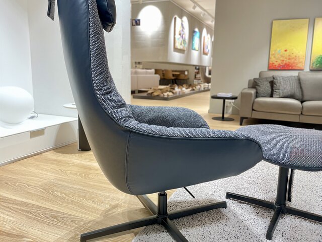Rolf Benz Sessel 586 Meg soft graublau 69630 7 Rolf Benz Sessel 586 Meg soft graublau 69630 7