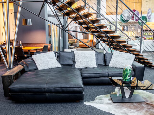 tommy-m Ledergarnitur Al Jazar schwarz 70820 2