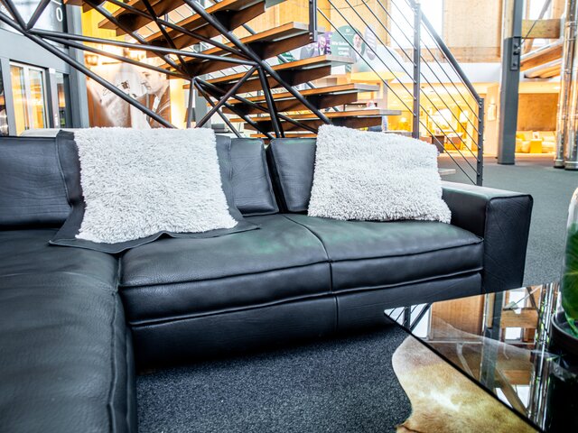 tommy-m Ledergarnitur Al Jazar schwarz 70820 3