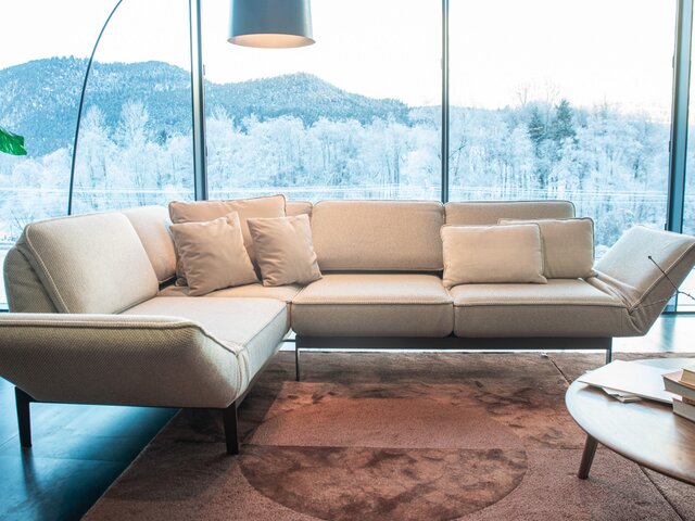 Rolf Benz Sofa 386 Mera graubeige 69577 Rolf Benz Sofa 386 Mera graubeige 69577