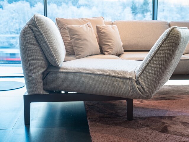 Rolf Benz Sofa 386 Mera graubeige 69577 2 Rolf Benz Sofa 386 Mera graubeige 69577 2