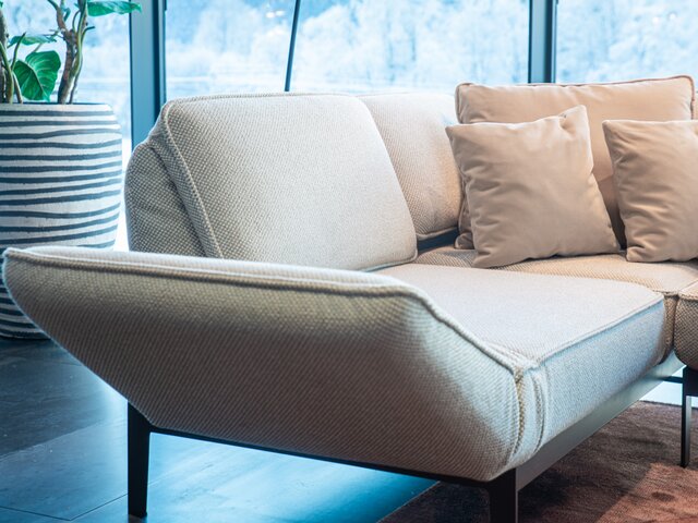 Rolf Benz Sofa 386 Mera graubeige 69577 5 Rolf Benz Sofa 386 Mera graubeige 69577 5