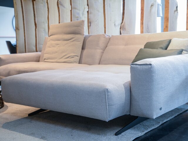 Rolf Benz Sitzgarnitur 50 Lounge silbergrau 72329 3