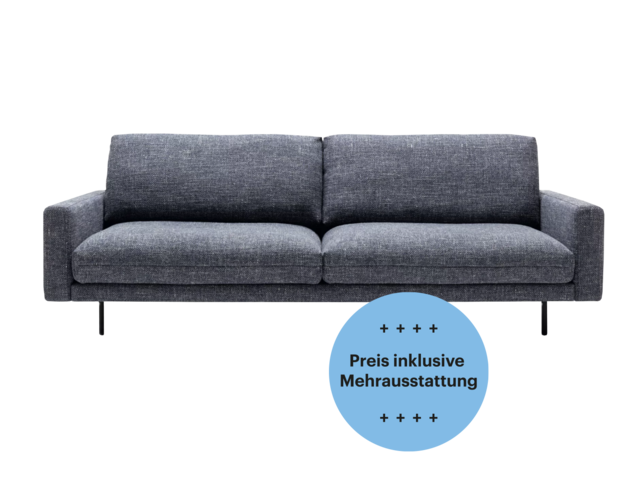 Rolf Benz Sofa KAIA 350 graublau 72333 Rolf Benz Sofa KAIA 350 graublau 72333