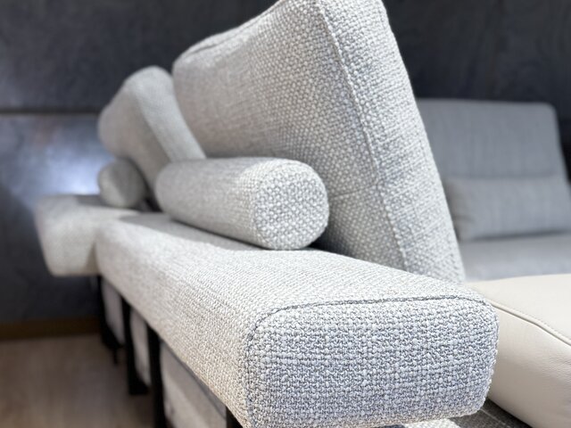 Rolf Benz Garnitur JAZ 524 cremeweiß/kieselgrau 72334 3