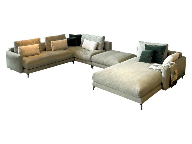 Rolf Benz Garnitur Nuvola grüngrau 69679 1