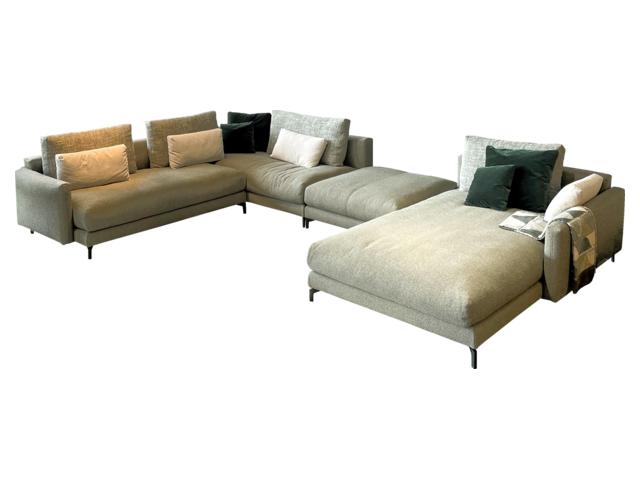 Rolf Benz Garnitur Nuvola grüngrau 69679 1