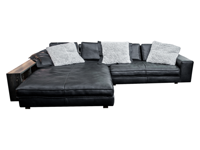 tommy-m Ledergarnitur Al Jazar schwarz 70820 1