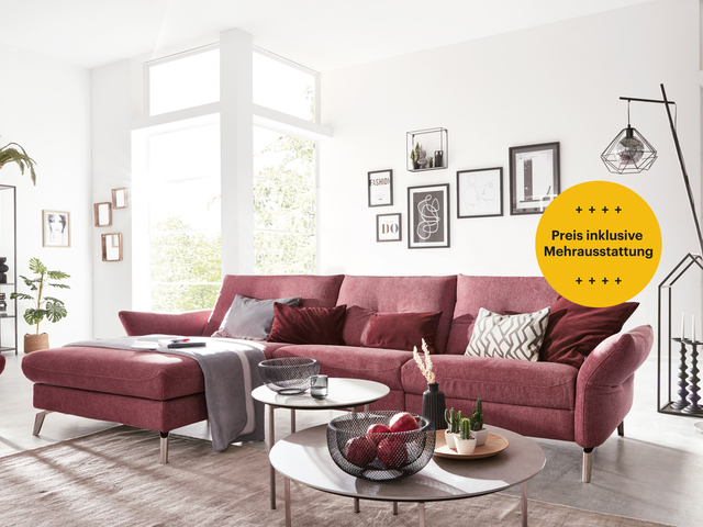 Interliving Sitzgarnitur IL 4400 weinrot 62272 2 Interliving Sitzgarnitur IL 4400 weinrot 62272 2
