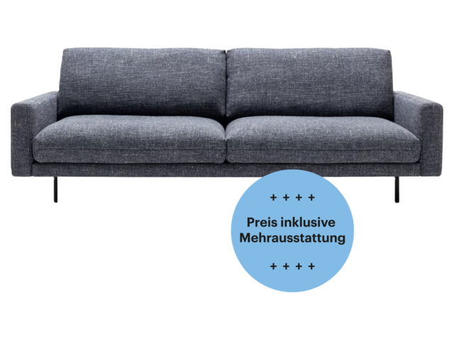 Rolf Benz Sofa KAIA 350 graublau 72333 Rolf Benz Sofa KAIA 350 graublau 72333