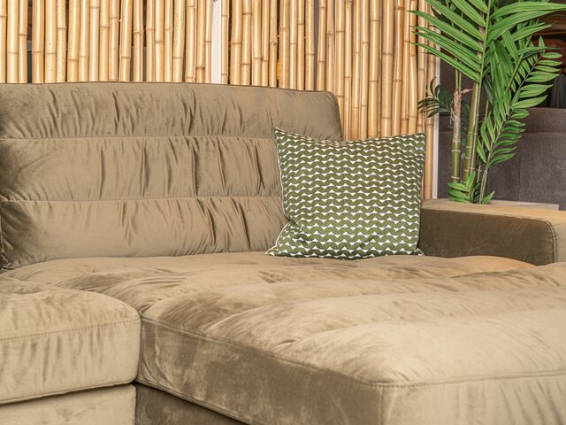 Sofakultur Sitzgarnitur SK-703 velvet oliv 73867 5