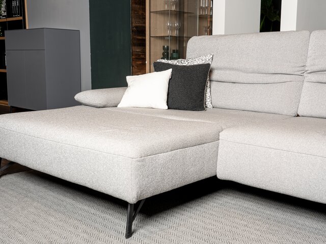 Himolla Sitzgarnitur 1357 SIGNA GARNITUR hellgrau 71030 4