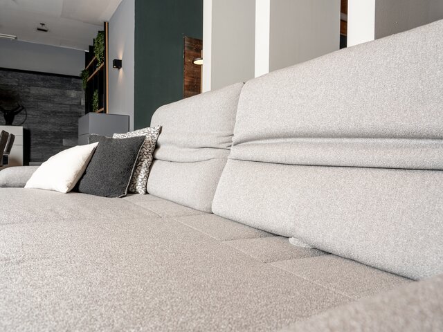 Himolla Sitzgarnitur 1357 SIGNA GARNITUR hellgrau 71030 6