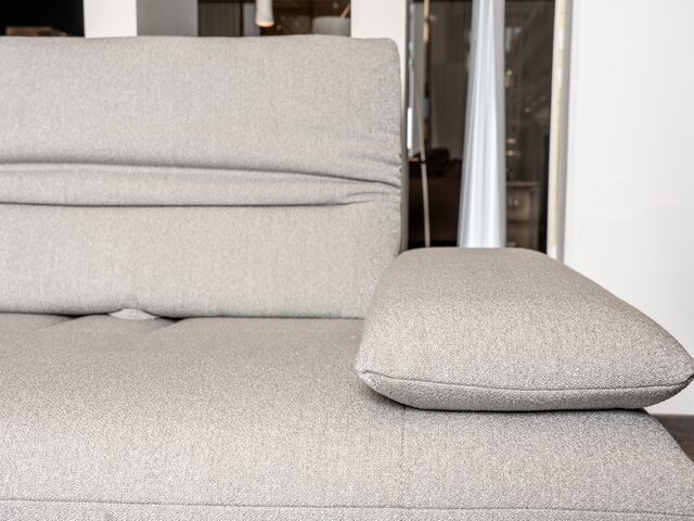 Himolla Sitzgarnitur 1357 SIGNA GARNITUR hellgrau 71030 8