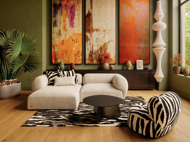 Bretz Garnitur THARUUN snowy owl 96437 2