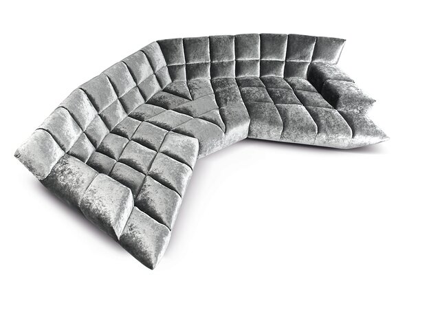 Bretz Garnitur CLOUD7 silberschimmer 96445 3