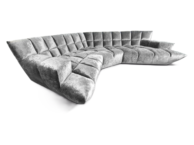 Bretz Garnitur CLOUD7 silberschimmer 96445 1