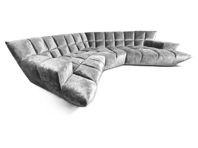 Bretz Garnitur CLOUD7 silberschimmer 96445