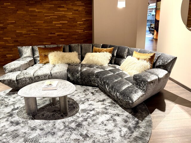 Bretz Garnitur CLOUD7 silberschimmer 96445 4