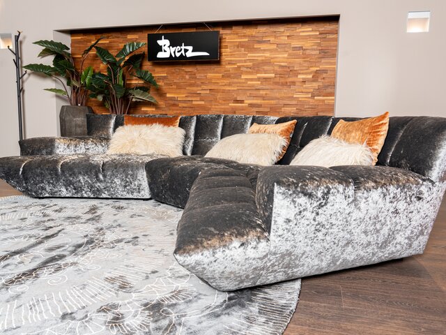 Bretz Garnitur CLOUD7 silberschimmer 96445 4