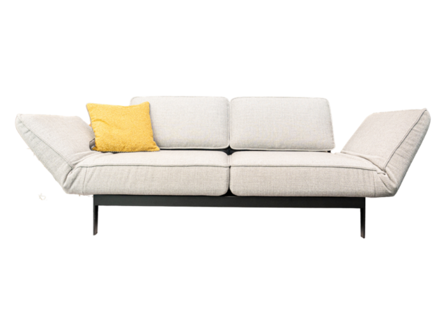 Rolf Benz Sofa 386 MERA signalgrau 72654 1