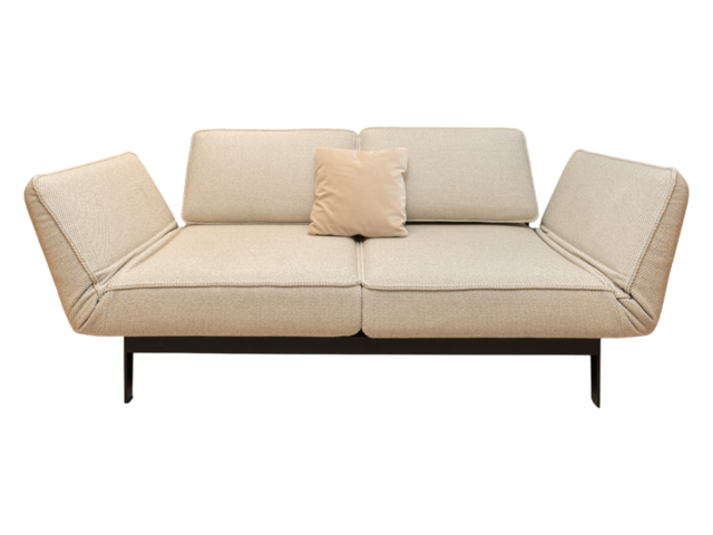 Rolf Benz Sofa 386 MERA graubeige 72657 1
