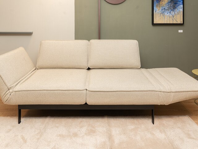 Rolf Benz Sofa 386 MERA graubeige 72657 3