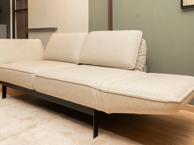 Rolf Benz Sofa 386 MERA graubeige 72657 4