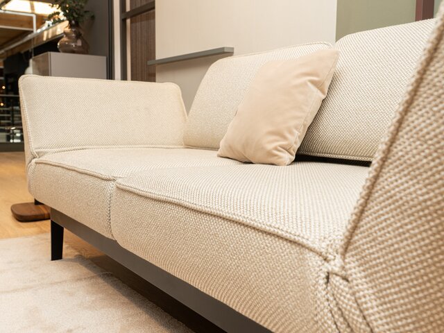 Rolf Benz Sofa 386 MERA graubeige 72657 6