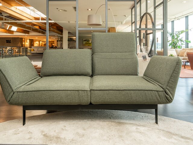 Rolf Benz Sofa 386 MERA grüngrau 74039 3