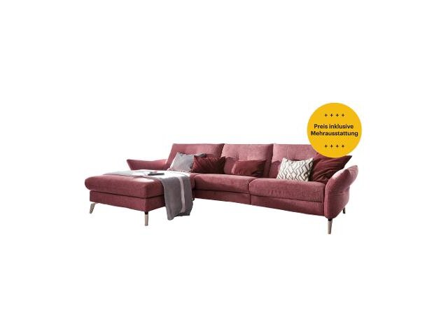Interliving Sitzgarnitur IL 4400 weinrot 62272