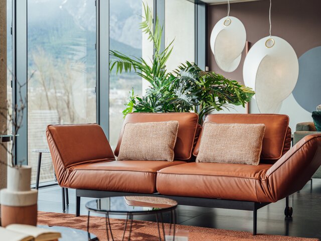 Rolf Benz Sofabank Mera kupferbraun 69579 2