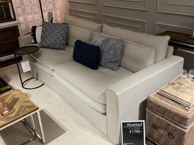 Riviera Maison Sofa Continental flanders flax 57916 1