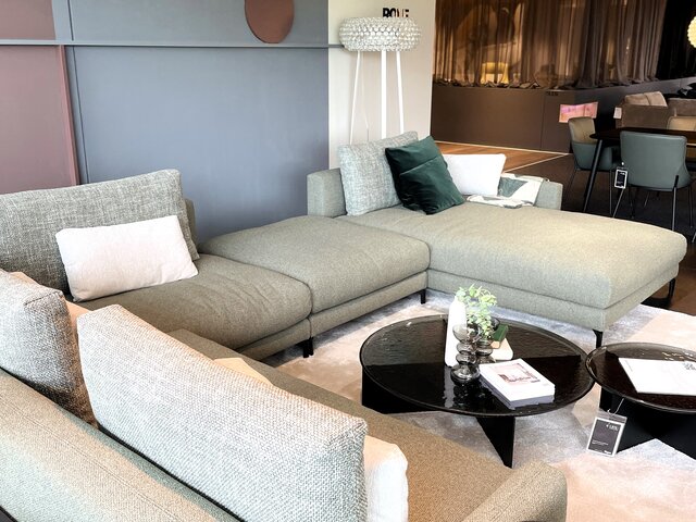 Rolf Benz Garnitur Nuvola grüngrau 69679 5