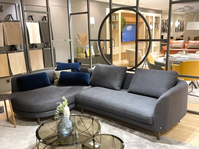 Rolf Benz Garnitur Kumo schwarzblau 69700 2