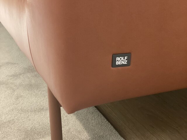 Rolf Benz Sofa Mioko signalbraun 69718 7 Rolf Benz Sofa Mioko signalbraun 69718 7