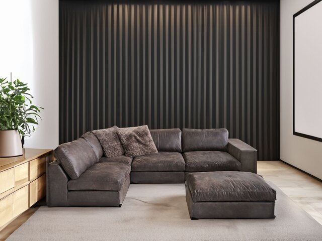 Tommy-m Leder-Ecksofa Artos darkbrown 70831 2 Tommy-m Leder-Ecksofa Artos darkbrown 70831 2