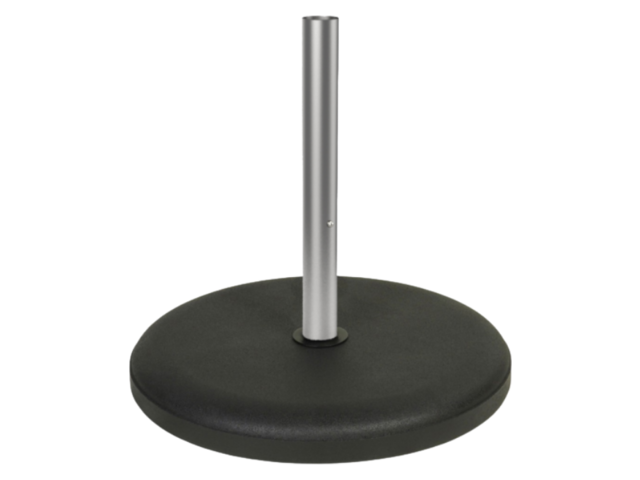 Umbrosa Betonfuß rund schwarz 70502