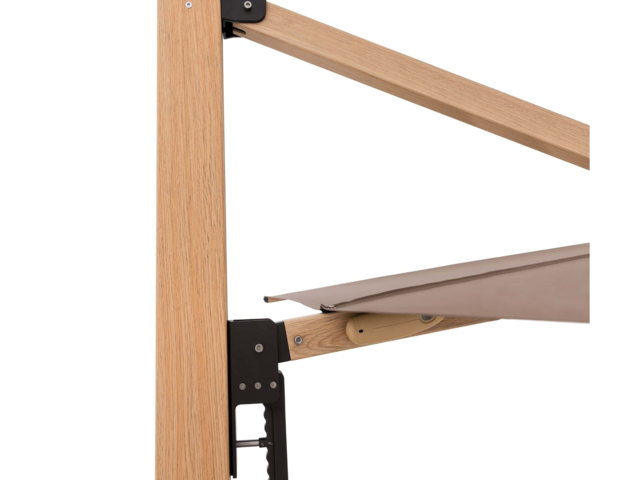 Doppler Pendelschirm ALU WOOD XL Ultra Esche 69953 5