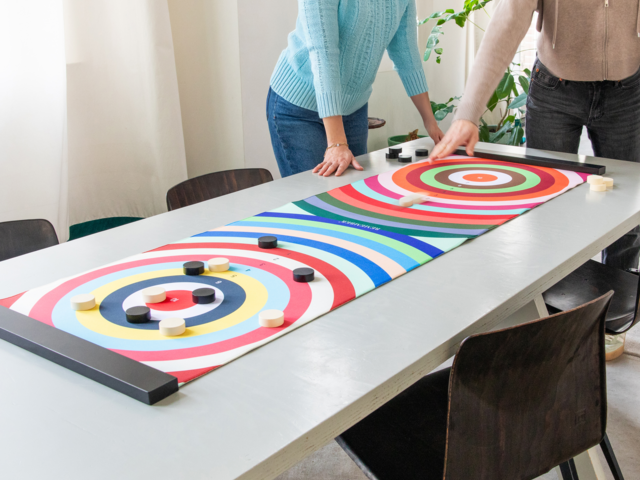 Remember Geschicklichkeitsspiel COLOUR CURLING 72576 3