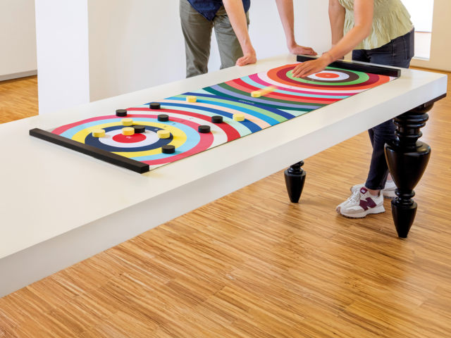 Remember Geschicklichkeitsspiel COLOUR CURLING 72576 2