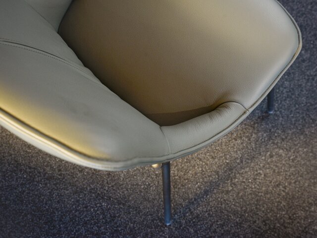 Rolf Benz Sessel 655 grüngrau 69581 4