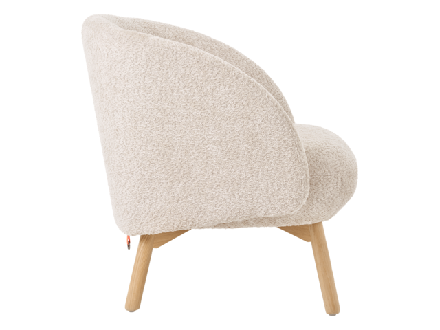 Mobitec Sessel THALIA UNO boucle ivory 67711 3