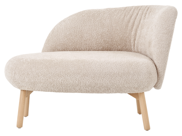 Mobitec Longchair THALIA UNI boucle ivory 67735 1