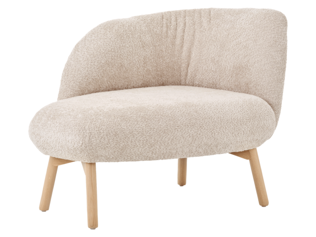 Mobitec Longchair THALIA UNI boucle ivory 67735 2