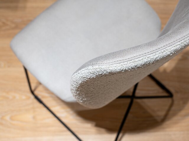 Forcher Stuhl F89 vintage/bouclé 73320 5