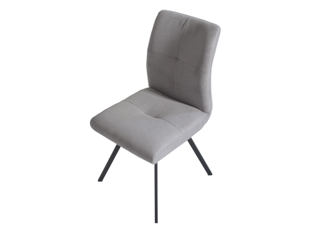 Knudsen Stuhl Towel grau-schwarz 67446 1